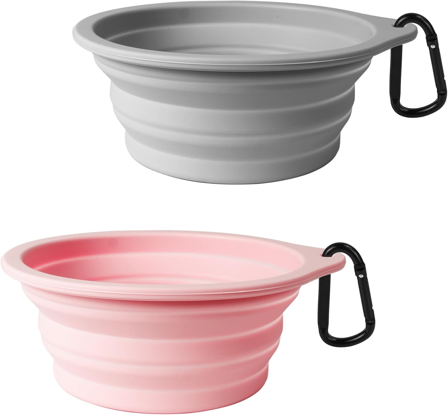 Collapsible travel bowls